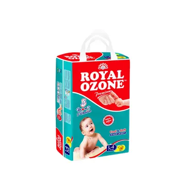 Royal Ozone Large Diapers - 50Pcs